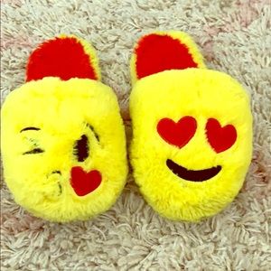 Emoji slippers